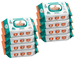 Buddsbuddy Olive Oil Light Fragranced Usable Baby Wipes with Lid (80 Each)