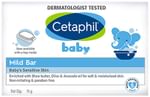 Cetaphil Baby Mild Bar with Shea Butter | Moisturises the Skin | Paraben-Free