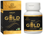 Ayuugain Vitality Gold Capsule With Swarna Bhasma, Shilajit, Stamina, Immunity, Testosterone Booster