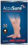 AccuSure A-9 Elastic Ankle Support Large