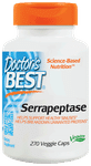 Doctor's Best Serrapeptase Veggie Capsule | For Breaking Down Unwanted Proteins & Healthy Sinuses