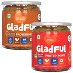 Gladful Combo Pack of Protein Minis Cookies Indian Masala, Protein Minis Cookies Classic Ajwain (150gm Each)