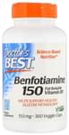 Doctor's Best Benfotiamine 150 with Benfopure Veggie Capsule | For Glucose Metabolism