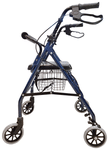 EASYCARE EC5001 Folding Rollator (Capacity 75kg) Black