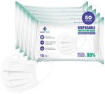 Care View 3 Ply Disposable Protective Surgical Face Mask White