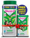 Glucon-D with Glucon-D Powder 250gm Regular Free Regular