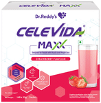 Dr Reddy's Celevida Maxx Sachet for Muscles & Weight Loss | Flavour Strawberry
