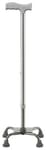 Dominion Care Quadripod Walking Stick Grey