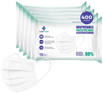 Care View 3 Ply Surgical Disposable Protective Mask (10 Each) White