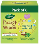 Dabur Baby Wipes (80 Each)
