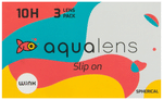 Aqualens 10H Monthly Disposable Contact Lens with UV Protection Optical Power -0.75 Transparent Spherical