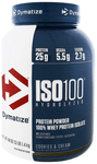 Dymatize Nutrition ISO 100 Hydrolyzed 100% Whey Protein Isloate Powder Cookies & Cream