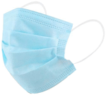 Debonair 3 Ply Protective Face Mask Free Size Blue