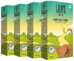 Grami Superfood Jowar Millet Cookies (75gm Each)