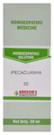 Bakson's Homoeopathy Ipecacuanha Dilution 30 CH