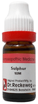 Dr. Reckeweg Sulphur Dilution 10M CH