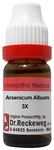 Dr. Reckeweg Arsenicum Album 3X Dilution