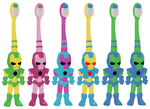 Buddsbuddy Robo Cartoon Kids Soft Bristles Tooth Brush