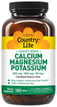 Country Life Calcium Magnesium Potassium Tablet