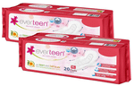 Everteen Cottony Soft Pads with Neem and Safflower (20 Each) XL