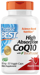 Doctor's Best High Absorption CoQ10 with Bioperine 100mg Veggie Cap | For Heart & Energy