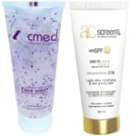 Ethicare Remedies Combo Pack of Acmed Face Wash 70gm & AC Oil Control Sunscreen Gel 50ml