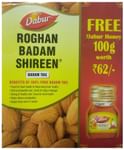 Dabur Roghan Badam Shireen Oil for Healthy Hair & Skin with Dabur Honey 100gm Free