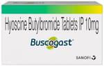 Buscogast Hyoscine Butylbromide Tablets IP 10mg | For Abdomen Pain, Cramps & Spasms