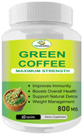 Fitness Prime Maximum Strength Green Coffee Nutrition & Wellness Support Capsule