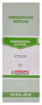 Bakson's Homoeopathy Iodium Dilution 30 CH