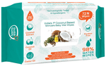 Buddsbuddy India's 1st Coconut Based Skincare Baby Wet Wipes (72 Each)