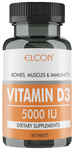 Elcon Vitamin D3 5000IU Tablet