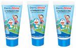 DentoShine Gel Toothpaste for Kids (80gm Each) Bubblegum Doraemon