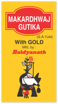 Baidyanath Makardhwaj Gutika (with Gold)