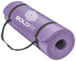 Boldfit Yoga Mat with Carrying Strap Purple