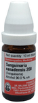 Dr Willmar Schwabe Germany Sanguinaria Canadenis Dilution 200