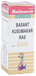 Baidyanath (Jhansi) Basant Kusumakar Ras with Gold Tablet