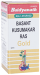 Baidyanath (Jhansi) Basant Kusumakar Ras with Gold Tablet