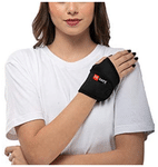 Be Safe Forever Wrist Band Support with Thumb Universal Black