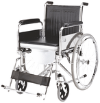 EASYCARE EC 681 High Configuration Commode Wheelchair Black