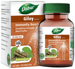Dabur Pure Herbs Immunity Booster Giloy Tablets - Get 20 Tablets Free