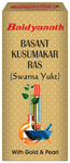 Baidyanath (Noida) Basant Kusumakar Ras (Swarna Yukt) | For Blood Sugar & General Debility