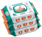 Buddsbuddy Olive Oil Light Fragranced Usable Baby Wipes with Lid (80 Each)