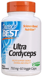 Doctor's Best Ultra Cordyceps Veggie Capsule | For Energy, Stamina & Vitality