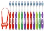 Aquawhite Active Clean Toothbrush with Tongue Cleaner Free