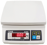 CAS SWLR30 Electronic Rechargeable Weighing Scale with Dual Display (30kg x 2.5g)
