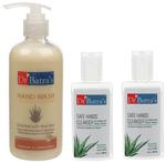 Dr Batra's Combo Pack of Hand Wash 300ml and Safe Hands Cleanser (2*100ml)
