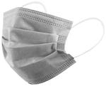 Debonair 3 Ply Protective Face Mask Free Size Grey
