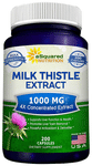 Asquared Nutrition Milk Thistle Extract 1000mg Capsule