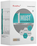 1Must Multivitamins with Key Nutrients Sachet (5gm Each) Sugar Free Orange